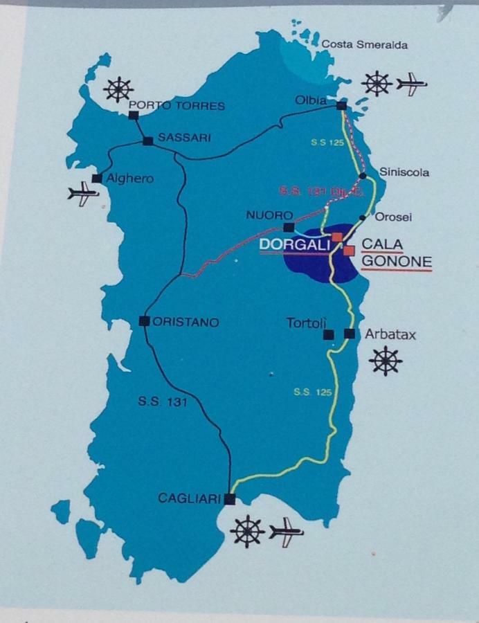 Casa Bados Villa Dorgali Eksteriør bilde